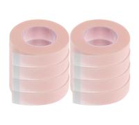 Abaodam Eyelash Tape Protective Eye Patches for Lash Extensions 8rolls Pink Breathable and Hypoallergenic Non-Woven Fabric Eye Pads and Comfortable Wear for Sensitive Skin