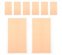 Abaodam Eyelash Tape with Non-Woven Fabric Material Khaki 10 Sheets Gently Lifts Eyelid and Easy to Tear by Hand for Eyelash Extension Sessions for Female Lash Supplies