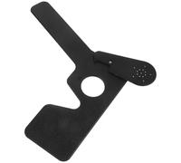 Abaodam Eyepiece Accessory Optometry Test Tool Matte Finish Sunken Design Black Leather Visual Test Equipment for Optometry Exams Suitable for Elders and Adolescents