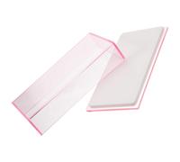 Abaodam False Eyelash Storage Box Red Lash Organizing Case Acrylic for Keeping Fake Eyelashes Clean for Jewellery Store Use