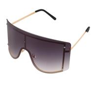 Abaodam Fashionable Sunglasses with PC Metal Frame for Summer Outdoor Wear | Creative Beach Shades Eyeglasses, Face Coverage and Nose Pad Comfort, Stylish Look for Women Outdoors