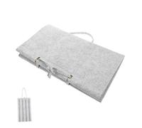 Abaodam Felt Drumstick Hanger Wall-mounted Display Case Elastic Loops for Drummers Practice and Performance Storage Rack