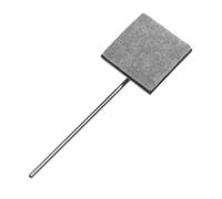 Abaodam Felt Flat Bottom Bass Drum Beater with Angular Head for Kick Drum Pedal Hammer Replacement Part in Percussion Instrument Setup