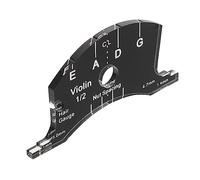 Abaodam Fiddle Bridge for Violin Essential Violin Accessory Black Bridge Template Excellent Sound Improvement