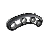 Abaodam Finger Expanding Tool for Guitar and Piano Practice, Hand Strengthener Stretch and Elasticity Features, Made of Sturdy Abs, Silicone and Stainless Steel for Practice Anytime,