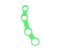 Abaodam Finger Expansion Sleeve for Guitar Trainer Tool Finger Force Span Practice Musical Instrument Accessories Green Improve Dexterity and Hand Strengthener Grip for Beginner Acoustic g