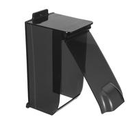 Abaodam Fingerprint Lock Cover Outdoor Keypad Protector Plastic Flip-top Black Weather Protection for Electronics and Key Pad