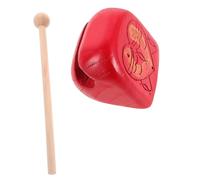 Abaodam Fish Percussion Instrument Mallet Rhythm Skills and Enjoy Calming Sounds for Music Therapy Meditation and Classroom Use