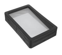 Abaodam Fish Tank Filter Screen Replacement 150 Mesh Plastic Sieve | Aquarium Sump and Drain Use, Black Finish, 11.6x7.7x1.6 in Size, Debris Separation