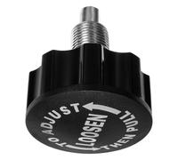 Abaodam Fitness Bike Pull Pin Knob Replacement Part Thread Plastic Screw Pull Pin for Home Exercise Bikes Gym Machine Accessories Black B-Type 8.0mm Rod