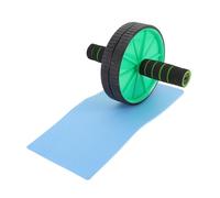 Abaodam Five Hole Double Wheel Abs Roller for Muscle Training Silent Core Strengthening Exercise Equipment with Ergonomic Grip Durable Construction for Home and Gym Workouts