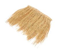 Abaodam Flame Retardant Simulated Thatch Roof Panel, Artificial Decorative Straw Roof Mat for Garden Pergola, Outdoor Landscaping Thatched Roofing for Patio Shade, DIY Straw Bundle