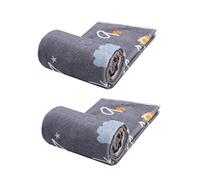 Abaodam Flannel Newborn Milestone Blanket Photo Prop, 120x100cm, Soft Gentle Baby Photography Mat for Monthly Photos and Baby Shower Keepsake