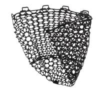 Abaodam Flexible Silicone Fish Net Replacement Bag Foldable Mesh for Rapid Water Drain Secure Catch and Big Fish Landing Accessories