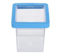 Abaodam Floating Fish Breeding Box for Aquarium Tank - Blue Plastic Isolation Hatchery with Divider, Suitable for Fry, Betta, Shrimp Protection and Fish Nursery