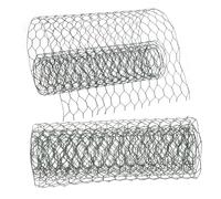 Abaodam Floral Wire Netting Mesh Green Coated Iron Wire for Flower Arrangement DIY Crafts and Garden Use for Plant Protection and Decorative Wreath Making