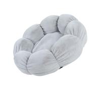 Abaodam Flower Shaped Cozy Cat Nest for Pets for Kittens Puppies Rabbits Comfortable Calming Bed Sleep Lovely Warm Design Grey