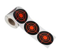 Abaodam Fluorescent Bow Arrow Aim Papers Stick-on Splatter Target Labels 100 Sheets Roll for Archery Training and Shooting Practice