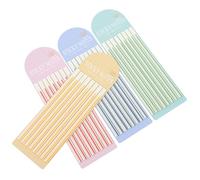 Abaodam Fluorescent Sticky Index Tabs 4-Color Set Blue Red Orange Green, Ultra-Thin Adhesive Sentence Markers for Books Annotation, Office and School Reading Highlights