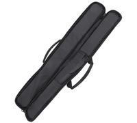 Abaodam Flute Carrying Pouch Waterproof Oxford Cloth Flute Storage Bag with Internal Storage Net Bag Lightweight Portable Protector Organiser Snooker Cue Cases Random Color