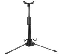 Abaodam Foldable Adjustable Metal Wind Instrument Holder Stand for Digital Aerophones Design for Easy Storage and Display for Musicians and Collectors