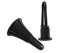 Abaodam Foldable Clarinet Bracket with Strong Grip and Tripod Design, Portable Abs and Iron Oboe Holder Stand for Wind Instruments, for Travel and Practice Sessions