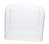 Abaodam Foldable Pet Fence Mini Hedgehog Cage Playpen 4-panel Exercise Pen for Small Animals Indoor Outdoor Guinea Pig Hamster Toys