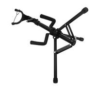 Abaodam Foldable Violin Stand Gravity Self-locking Vertical Bracket Telescopic Violin Tripod Portable Support Holder for String Instrument Accessories Use at Home Music Studio