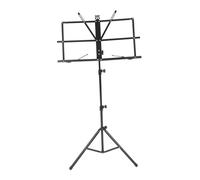 Abaodam Folding Adjustable Sheet Music Stand with Reading Shelf Multifunctional Portable Sutra Chanting and Performance Rack for Stage and Home Use