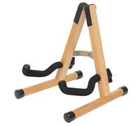 Abaodam Folding Mandolin Stand, Wooden and Rubber Support Rack with Detachable Structure, Compact Size, Stable Instrument Storage for Home or Studio Use