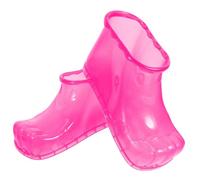 Abaodam Foot Soaking Boots Small Size 12.5cm Red Foot Spa Soaker Tub Shoes for Home Massage and Relaxation