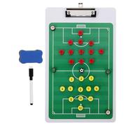 Abaodam Football Coaching Board Magnetic PVC Soccer Tactical Whiteboard with Marker for Match Strategy Training and Football Match Supplies Random Color Random Color