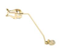 Abaodam French Horn Marching Lyre Music Sheet Clip Holder for Marching Band Beginner Practicing Flute Clamp Lyre Plating Sheet Music Clip Holder for Instrument Accessories