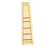 Abaodam Fret Finger Sticker Paper Position Marker Label Colour Coded and Easy to Adhere 3/4 Viola 13 Inch in Yellow for Beginners and Boys and Girls for Viola Learning and Practice