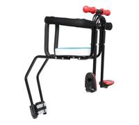 Abaodam Front Mounted Bike Seat Safe Durable Blue Carrier for Boys Easy to Assemble Compatible with Various Bicycles for Mountain Biking Adventures
