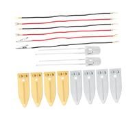 Abaodam Fruit Battery Experiment Kit for Zinc Copper Plates Complete Stem Science Educational for Home Teaching School Projects and DIY Energy Conversion Experiments