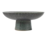 Abaodam Fruit Bowl Porcelain Footed Serving Plate for Snacks and Dried Fruits Dining Table Display