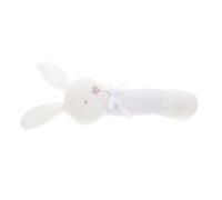 Abaodam Funny Boy Girl Rattles Plush Plaything for Newborns Portable Cartoon Animal Plaything Bunny Rabbit Soft for Crib