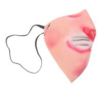 Abaodam Funny Dog Mask Comfortable Latex Puppy Muzzle for Halloween and Carnival Nights with Funny Design, Encourages Pet Socialization for Small Dogs