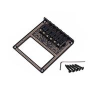 Abaodam Ga361a Tl Style Guitar Bridge Assembly Black Double Pickup Humbucker Bridge Guitar Accessories for