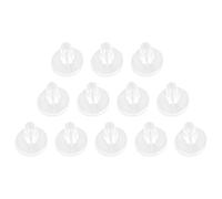 Abaodam Gel Toe Protector Cushions Self Adhesive Non Front Foot Pads 12pcs for Thong Sandals Easy to Use and No Mark, for Preventing Blisters and Providing Comfortable Sandal