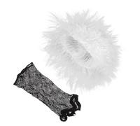 Abaodam Genius Scientist Wig Funny Scientist Costume Wig for Cosplay Halloween Party Performance Playful Costume Hair Accessories