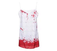 Abaodam Ghost Bride Gown for Women Halloween Costume Elegant Vintage Horror Wedding Dress Haunted Party Dead Bride Cosplay Outfit