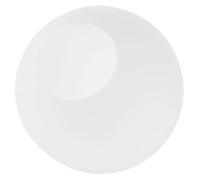 Abaodam Glass Globe Lamp Shade Frosted Round 25Cm Diameter Milk White Glass Replacement Cover for Pendant Lights Suitable for Home and Office Lighting Fixtures