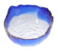 Abaodam Glass Manicure Soaking Bowl Designed to Accelerate Soaking Process Nail and Hand Care for Blue Colour Nail Art Treatment for Self-manicures