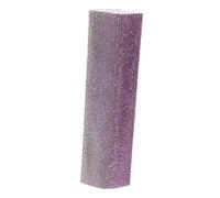 Abaodam Glitter Rhinestone Mic Cover Sleeve for Wireless Handheld Microphones Fit Sparkly Bling Protector for Singer Stage Performance Karaoke Party and Bar Events Gradient Purple Design