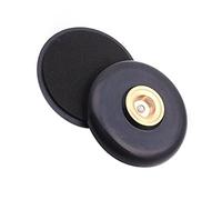 Abaodam Glossy Dark Walnut-effect Cello End Pin Holder Suction Cup Pad Black for Violoncello