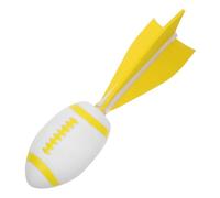 Abaodam Glow in Dark LED Light Up Football for High Brightness Outdoor Sports for Backyard Beach Camping Plastic Throwing Ball Promotes Active Nighttime Play