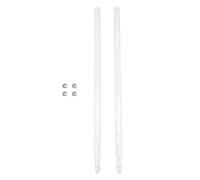 Abaodam Glowing Drumsticks Bright Red Blue Bubble Design Percussion Sticks for Jazz Drum Electronic and Acoustic Drumming