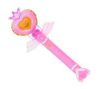 Abaodam Glowing Fairy Wand for Mini Heart Shape LED Light Up with Music Modes Safe and Lightweight for Birthday Parties Stage Performances and Dress-up Play